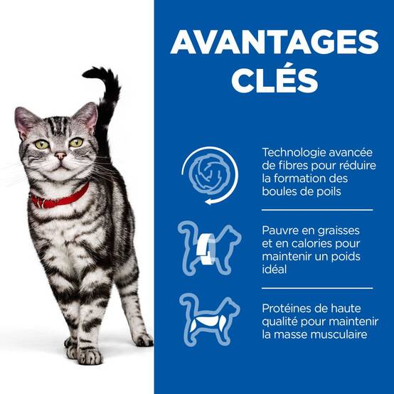 Hill's Pet Nut - Croquettes Chat Adulte Hairball Indoor - HILL'S SCIENCE PLAN - Image 5