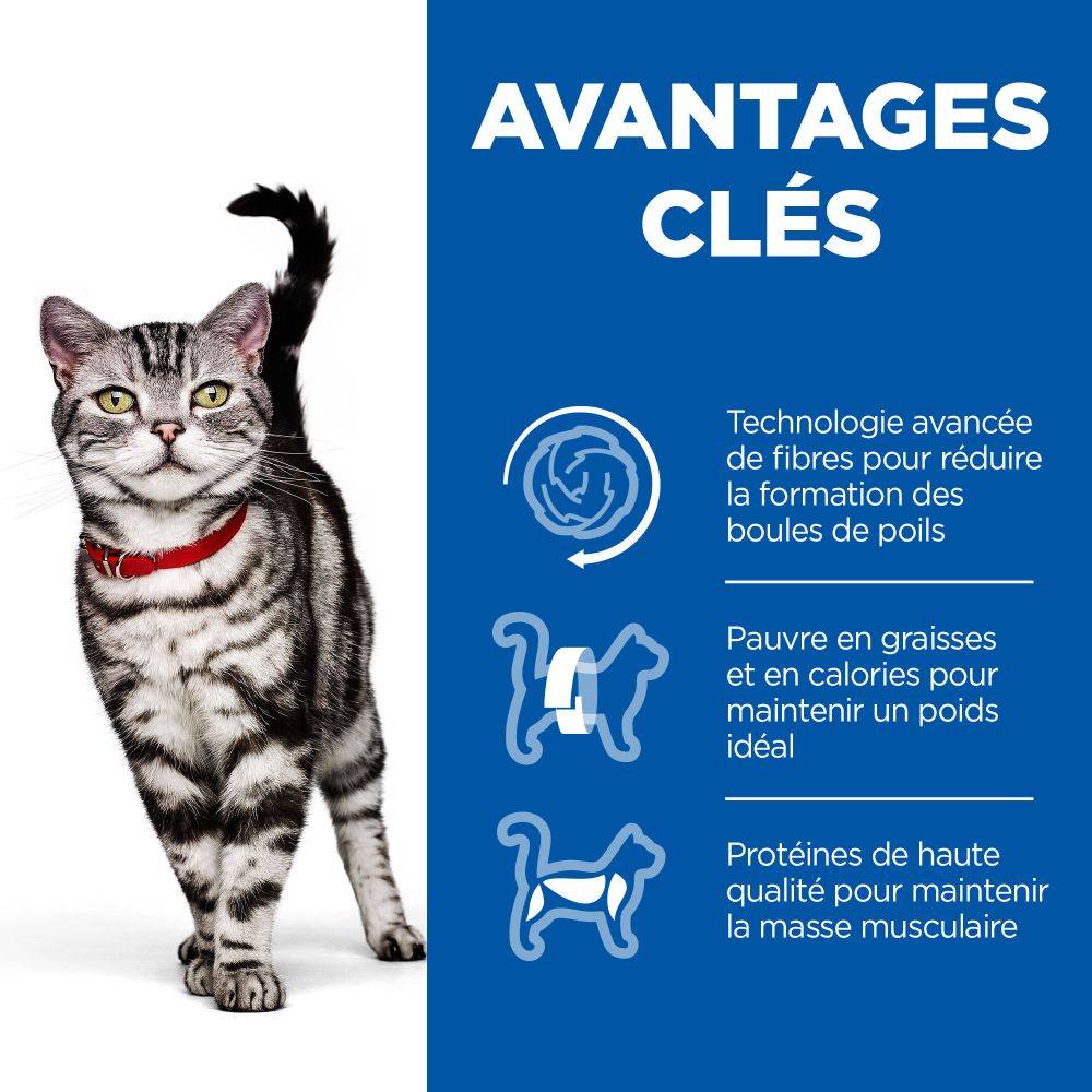 Hill's Pet Nut - Croquettes Chat Adulte Hairball Indoor - HILL'S SCIENCE PLAN - Image 5