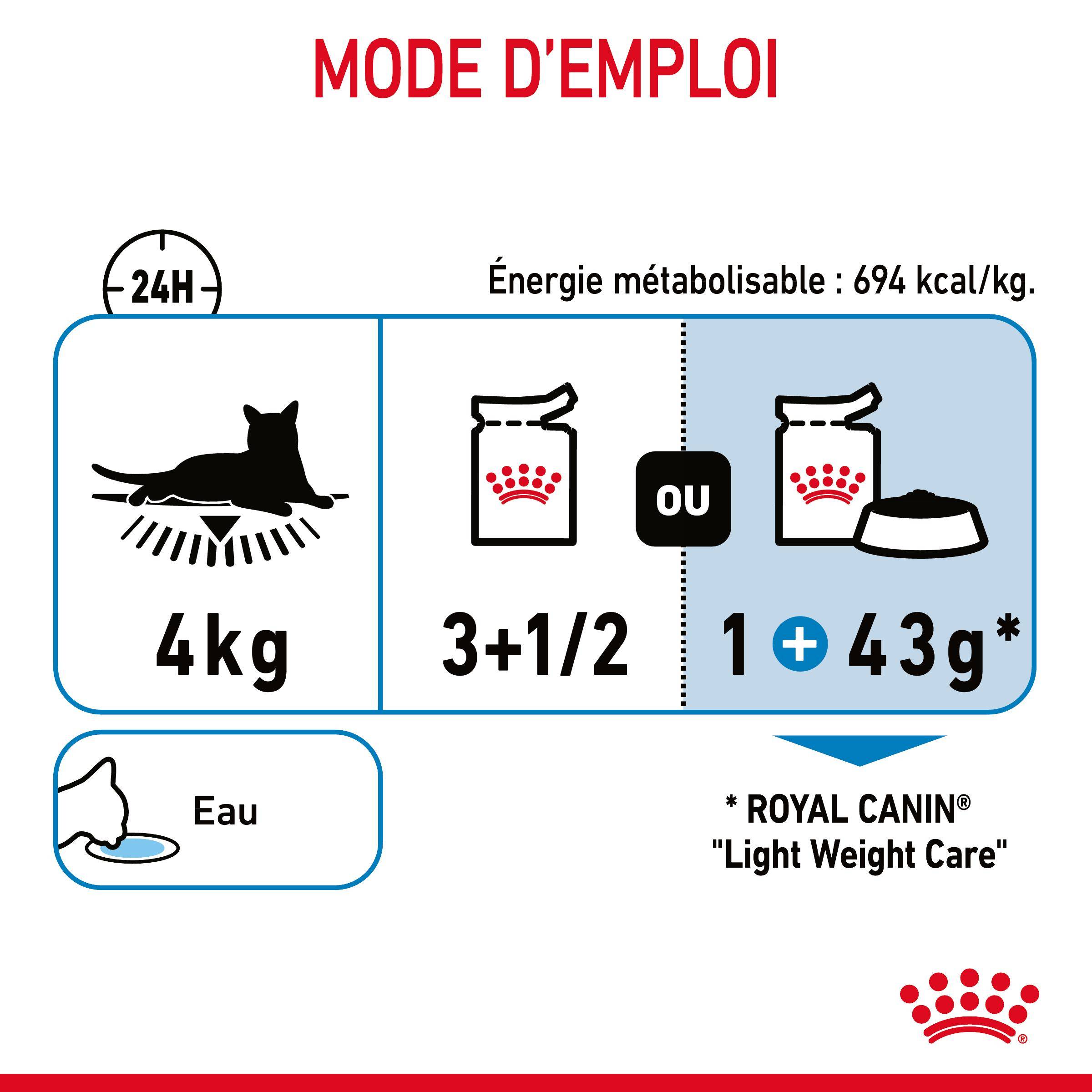 Royal Canin - Aliment chat Light Weight Care sauce - ROYAL CANIN - Image 4