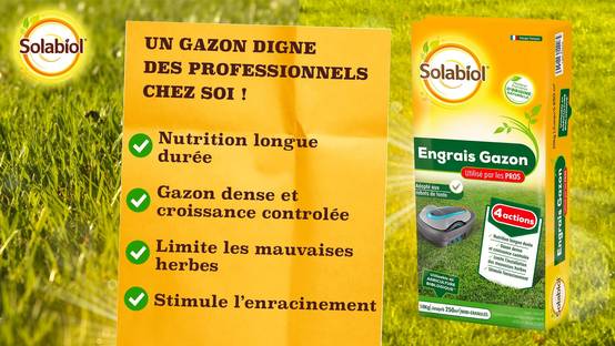 Solabiol - Engrais gazon professionnel sac 5 kg - SOLABIOL - Image 2