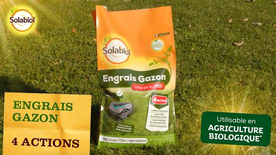 Solabiol - Engrais gazon professionnel sac 5 kg - SOLABIOL - Image 1