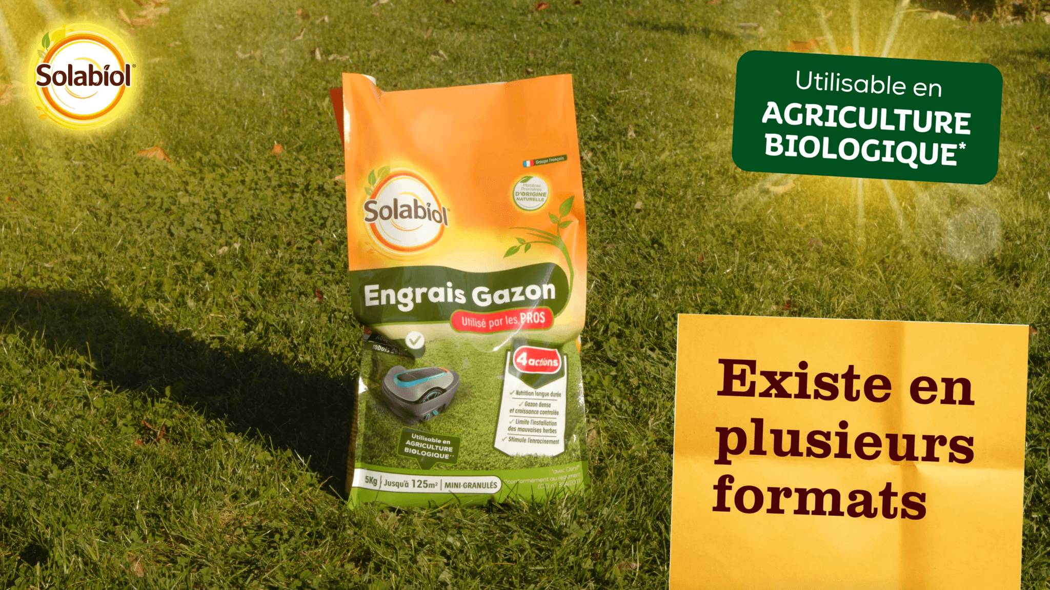 Solabiol - Engrais gazon professionnel sac 5 kg - SOLABIOL - Image 7