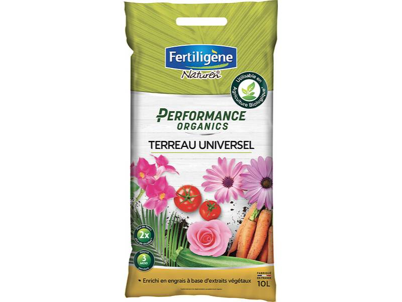 Fertiligène Naturel - Terreau Universel 10L Performance – FERTILIGENE - Image 1