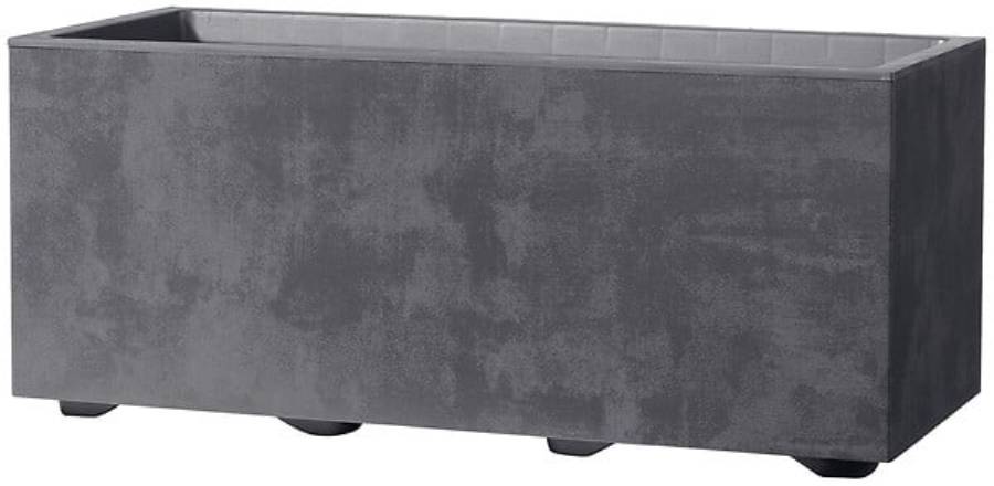 Deroma - Muret plastique réserve d'eau anthracite - DEROMA