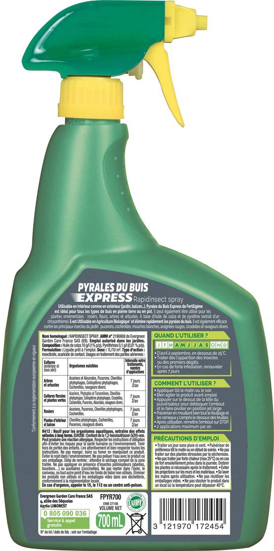 Fertiligène - Insecticide Pyrales Du Buis Express - FERTILIGENE - Image 4