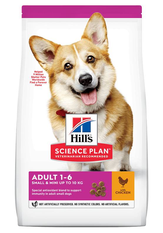 Hill's Science Diet - Croquettes pour chien Canine Adult Small & Mini Poulet 6 kg