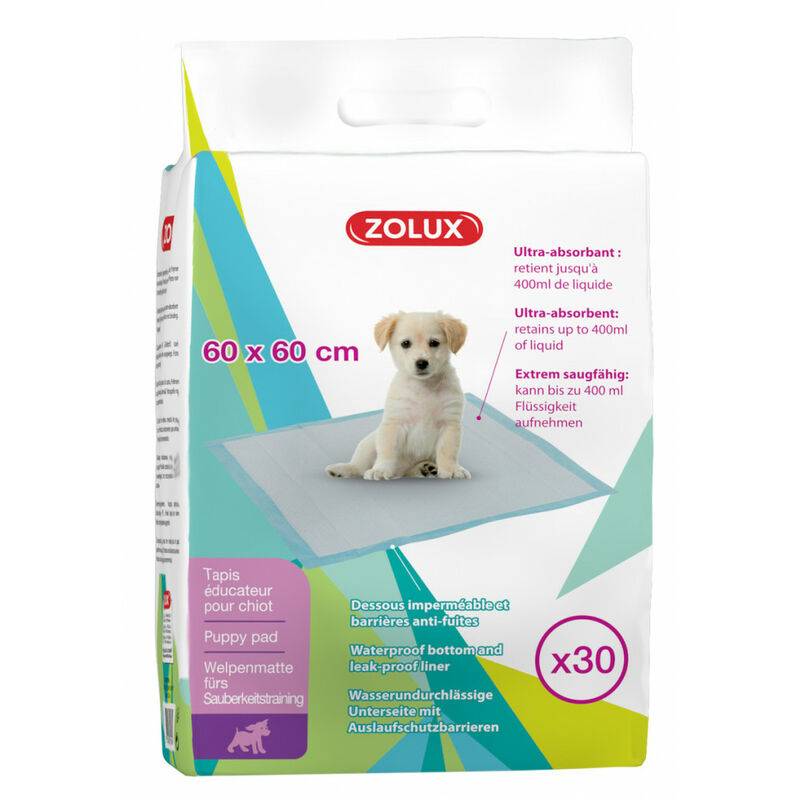 Zolux - Zolux - Tapis éducation pour chiot L.60 x l.60 cm - x30 - Image 2