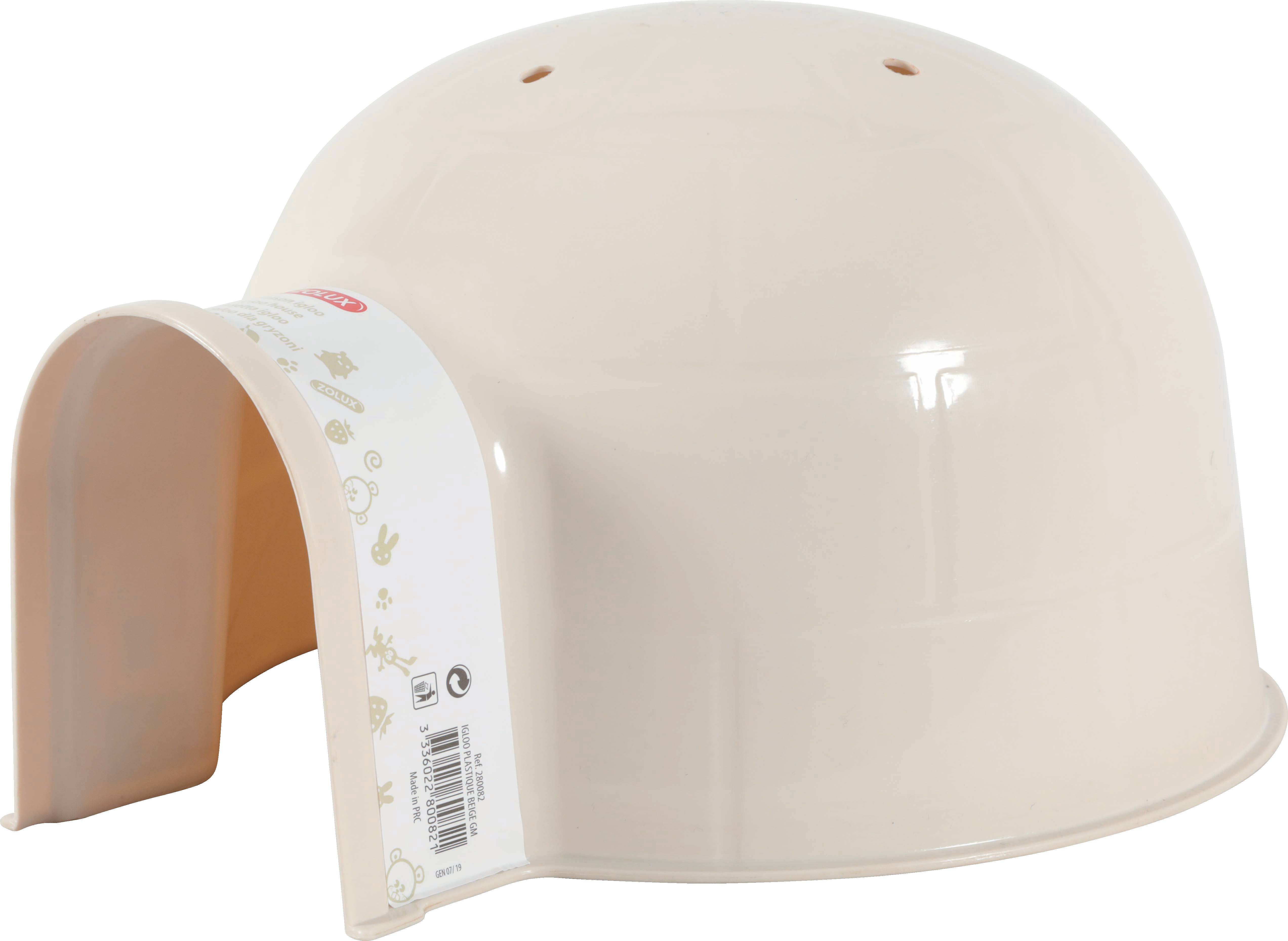 Zolux - Zolux - Igloo beige pour rongeurs L.30 x l.26.5 x H.17 cm - Image 1