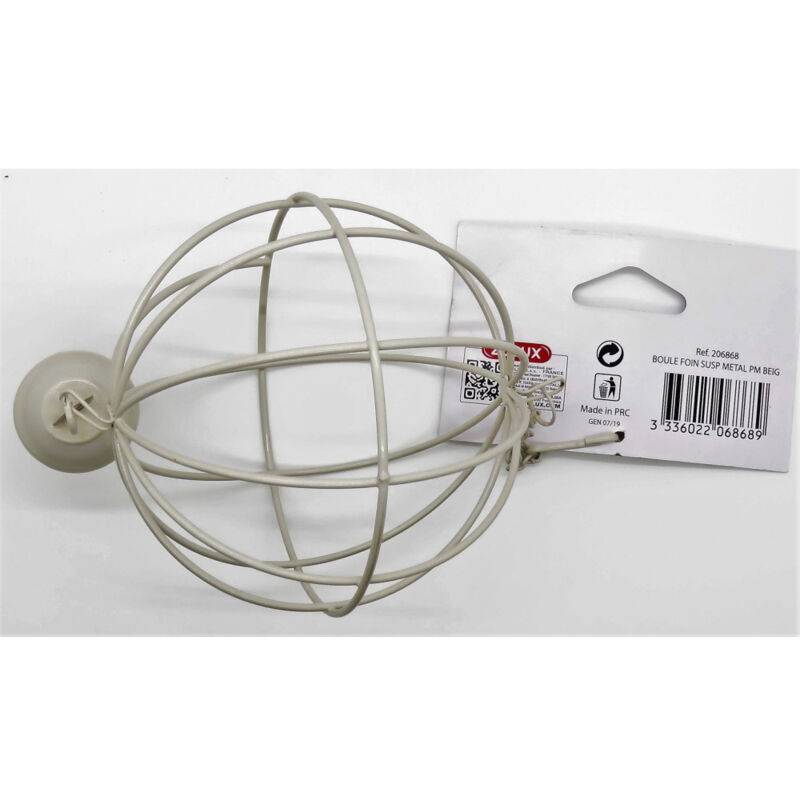 Zolux - Zolux - Boule pour foin beige à suspendre Ø.11 x H.27 cm - Image 2