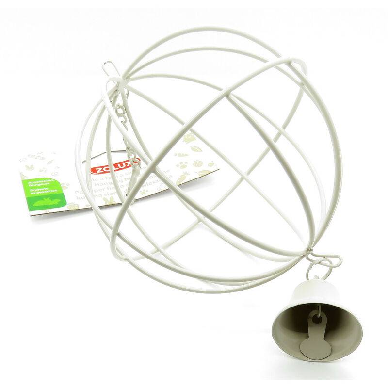 Zolux - Zolux - Boule pour foin beige à suspendre Ø.11 x H.27 cm - Image 5