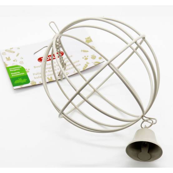 Zolux - Zolux - Boule pour foin beige à suspendre Ø.11 x H.27 cm - Image 4