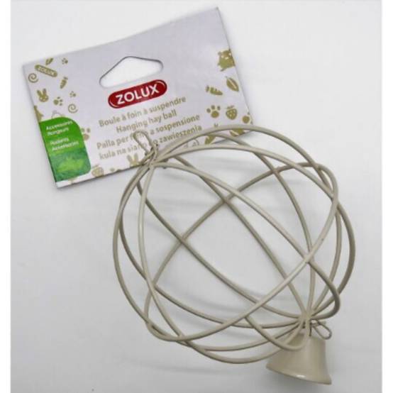Zolux - Zolux - Boule pour foin beige à suspendre Ø.11 x H.27 cm - Image 6