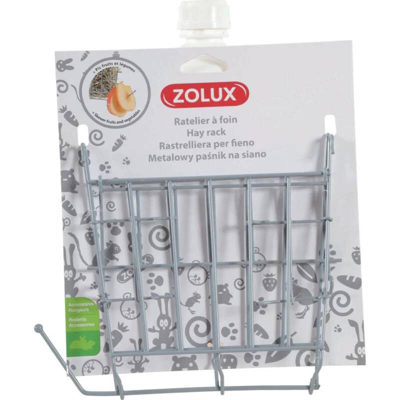 Zolux - Râtelier foin métal gris - ZOLUX - Image 6