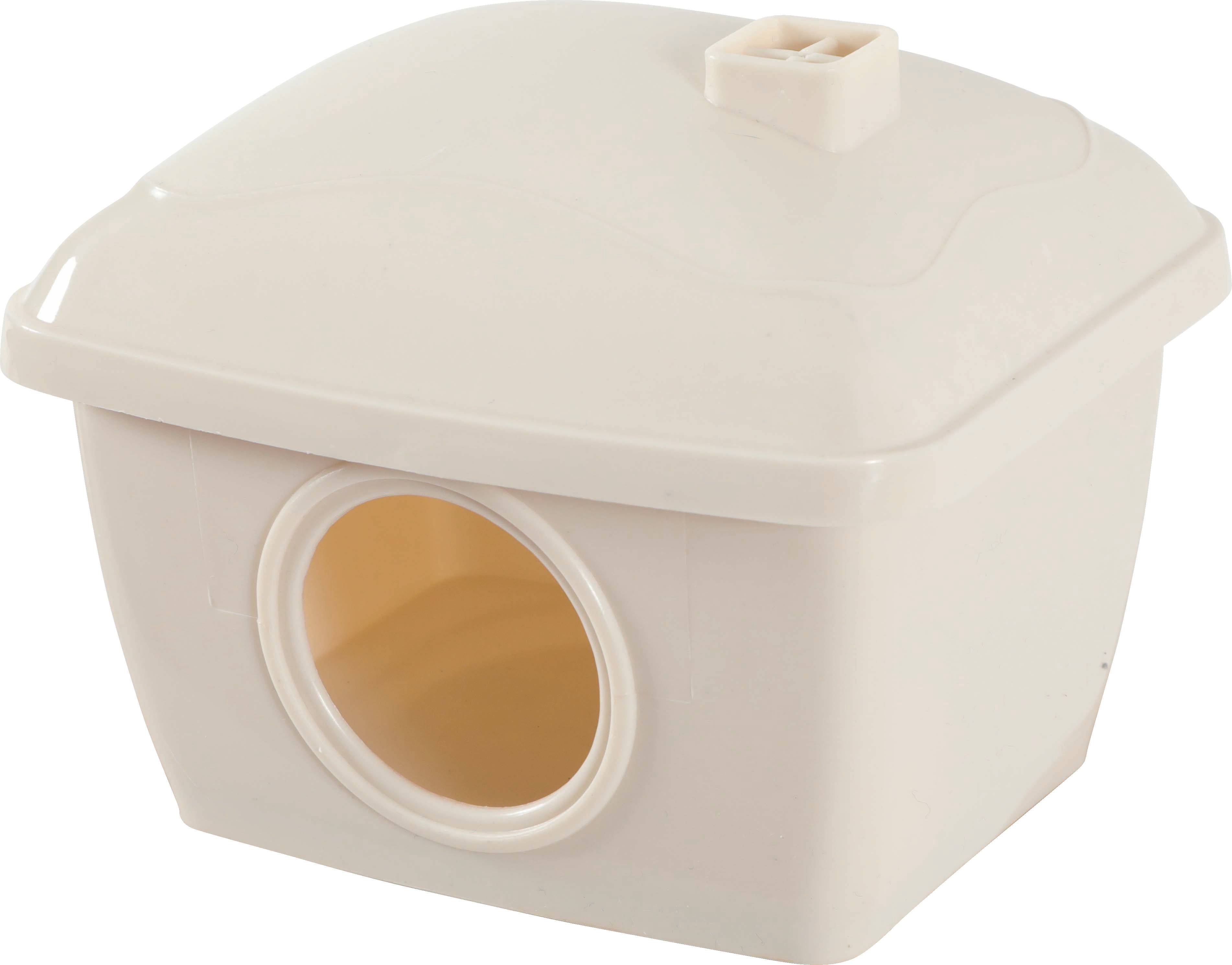 Zolux - Zolux - Maison plastique beige pour hamster L.14 x l.11 x H.11 cm - Image 1