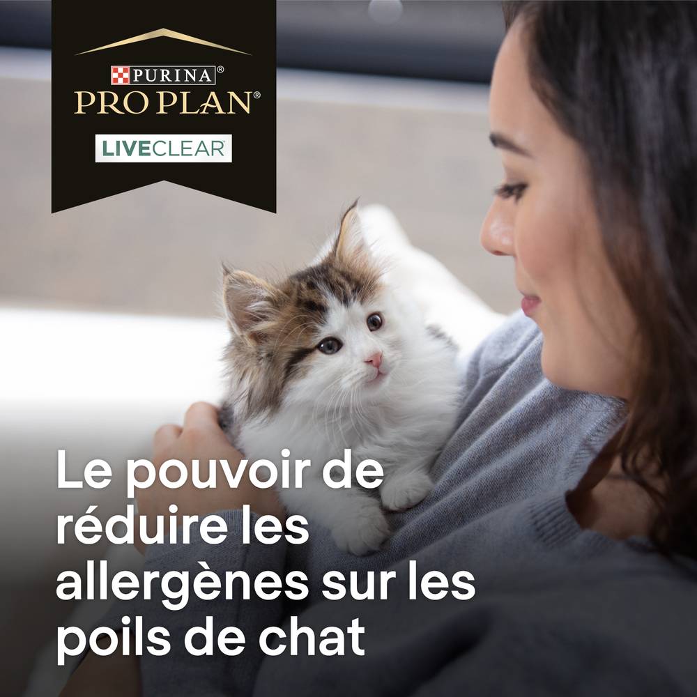 Purina Pro Plan - Croquettes chaton LiveClear 1,4 kg - PRO PLAN - Image 4