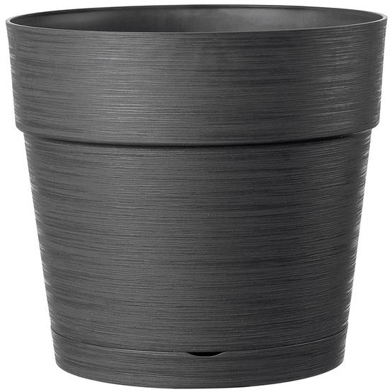 Deroma - Vase Save R Anthracite à réserve d'eau Ø.48 x H.43,1 cm - Image 1