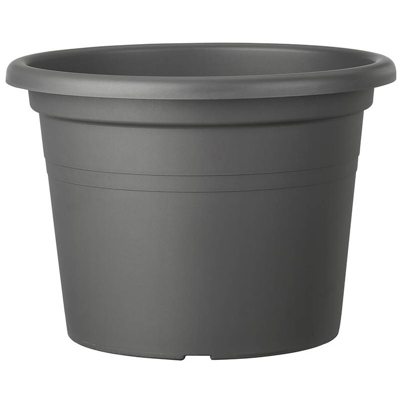 Deroma - Pot de Fleurs Rond Recyclat Anthracite – DEROMA - Image 1