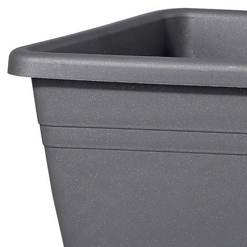 Deroma - Jardinière Day R Recyclat Anthracite - DEROMA - Image 3