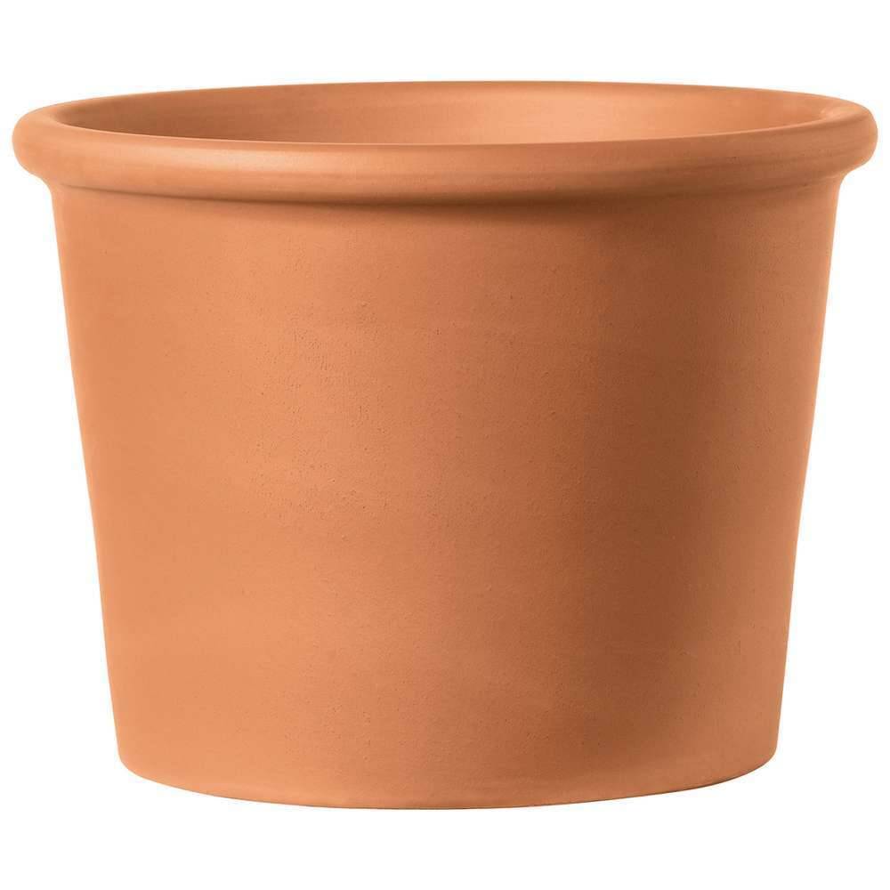 Deroma - Vase Cylindrique Terre cuite Rouge – DEROMA