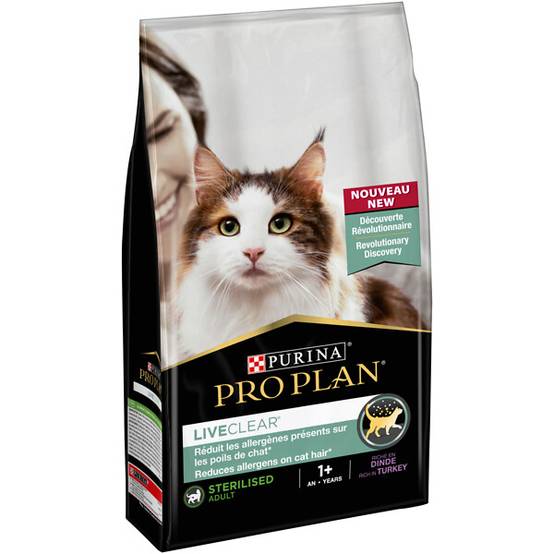 Purina One - Croquettes chat LiveClear Adulte Stérilisé Dinde 1,4 kg - PRO PLAN - Image 7