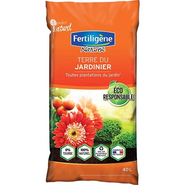Fertiligène Naturel - Terre du jardinier sans tourbe - FERTILIGENE