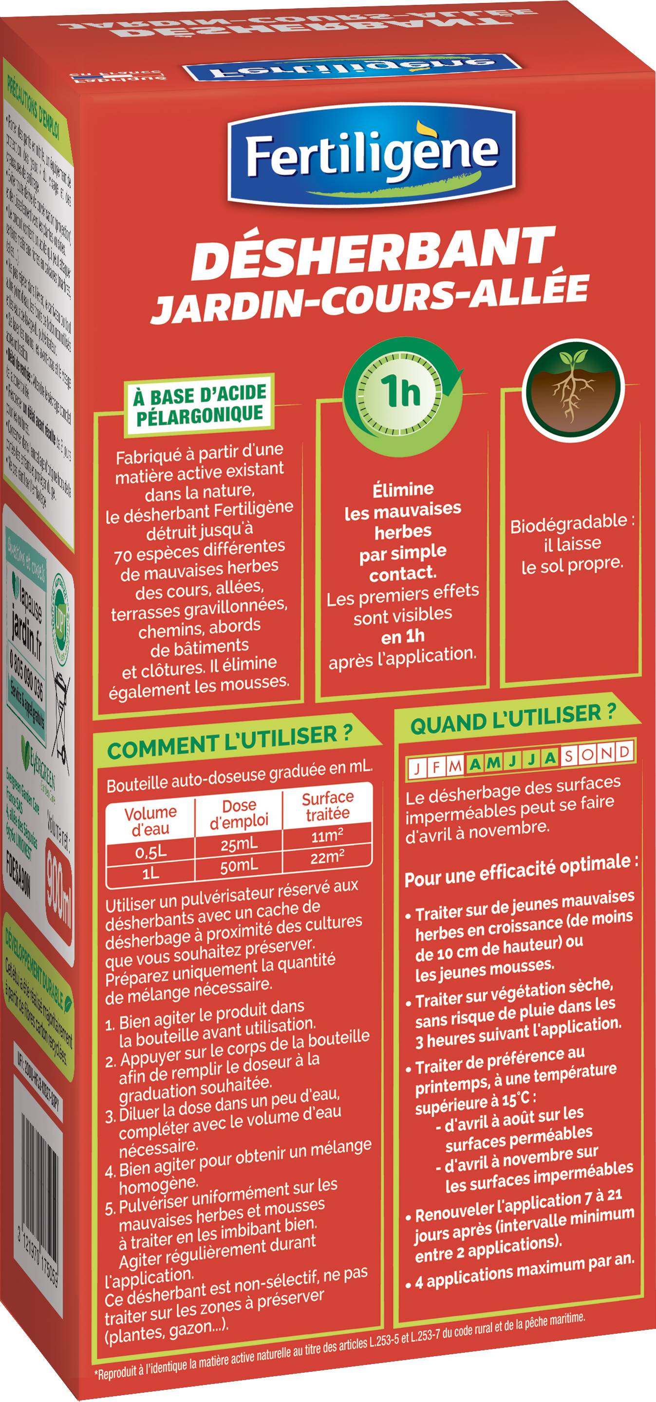 Fertiligène - Désherbant Concentré Jardin Cours Allées – FERTILIGENE - Image 2