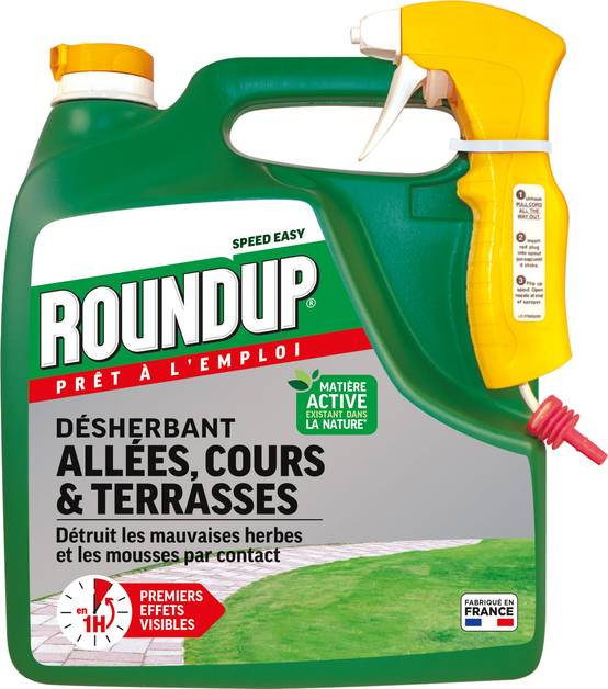 Roundup - Désherbant Allée terrasse 3L Pulvérisateur - Image 1