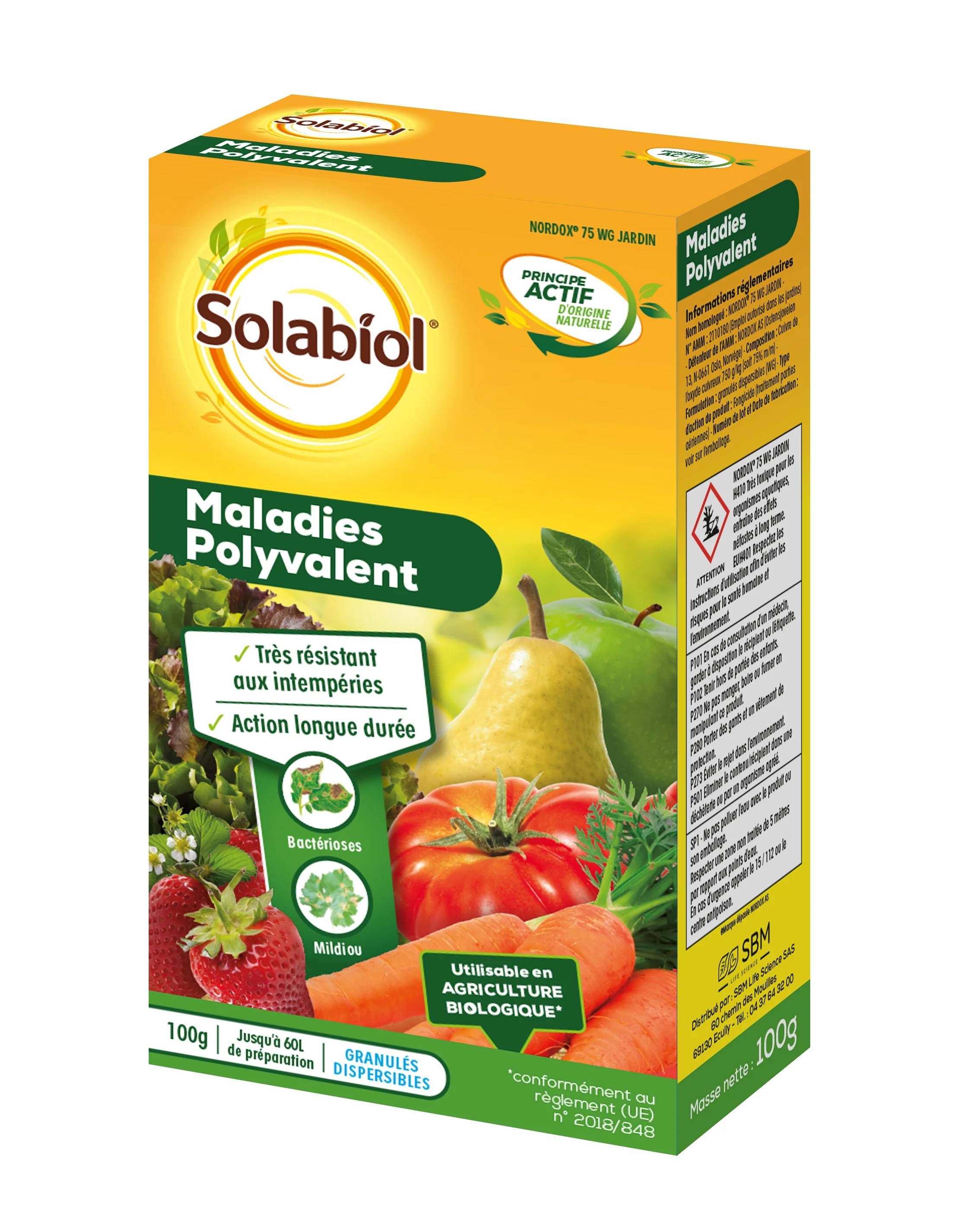 Solabiol - MALADIES POLYVALENT 100G
