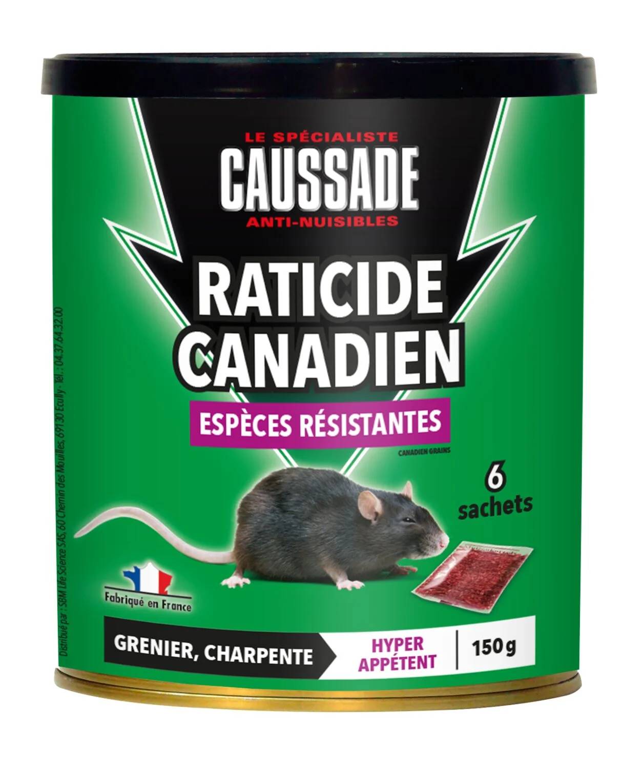 Caussade - Raticide Forte Infestation - CAUSSADE