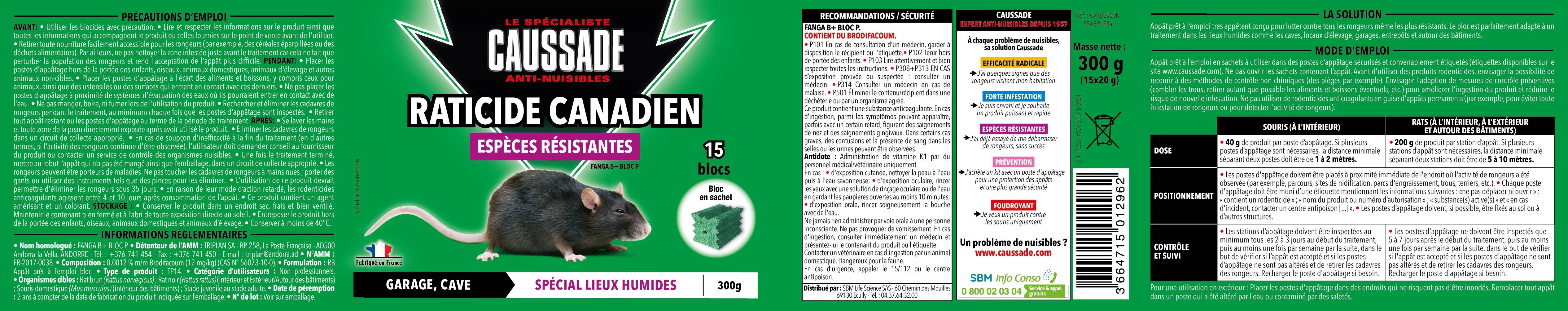 Caussade - Appât Antirongeurs - CAUSSADE - Image 2