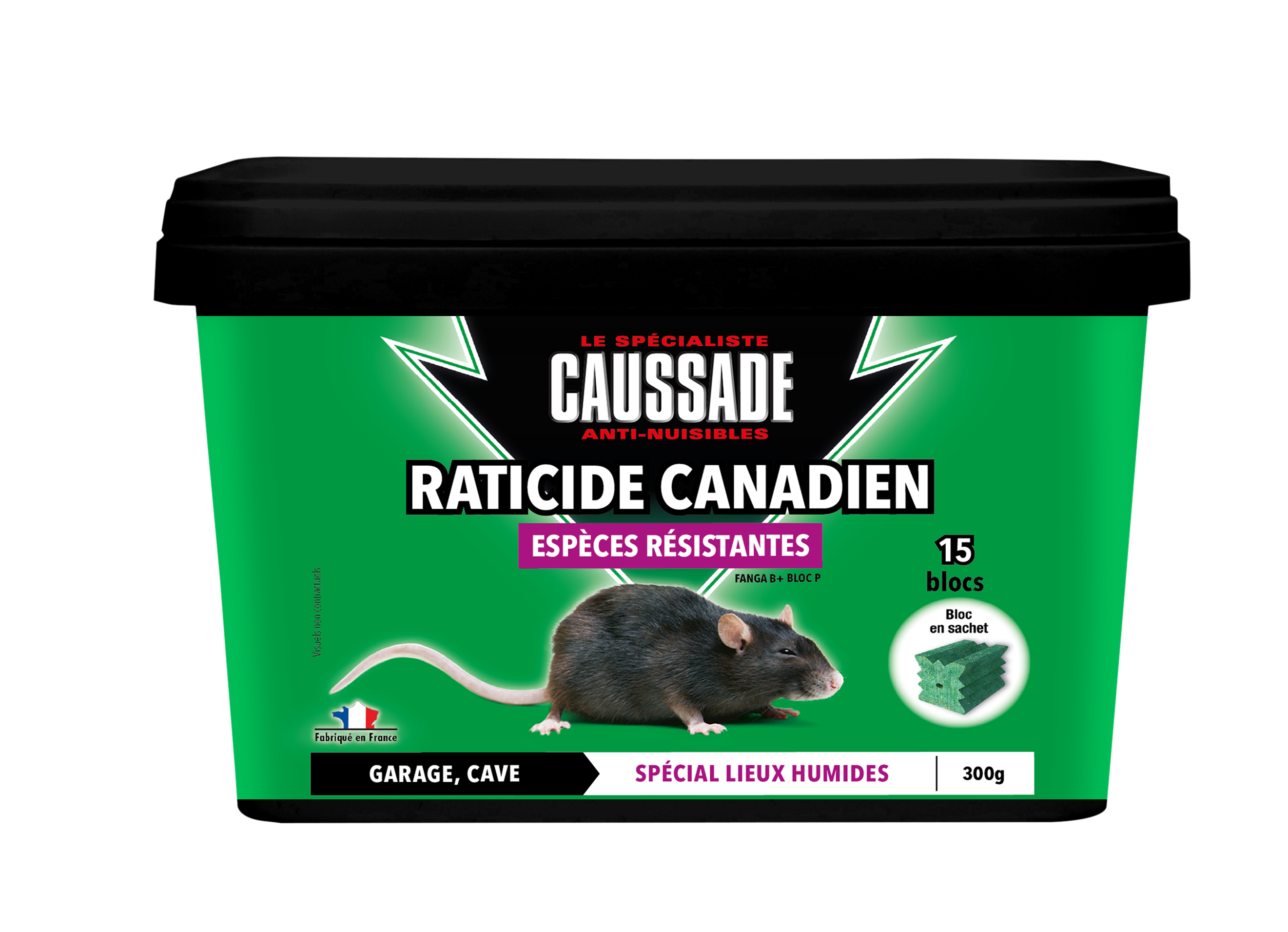 Caussade - Appât Antirongeurs - CAUSSADE