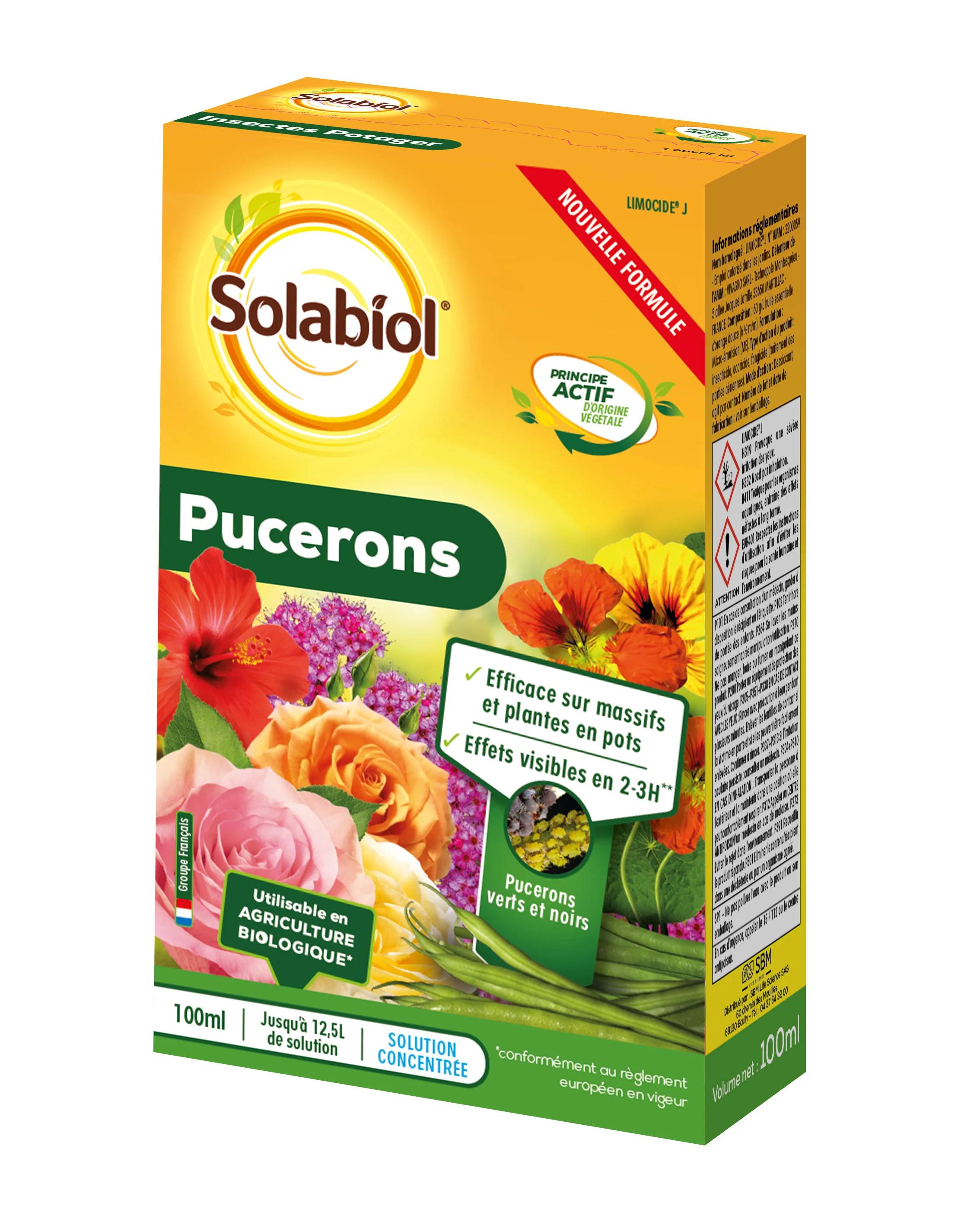 Solabiol - Traitement Polyvalent Végétal Anti-Insectes - SOLABIOL