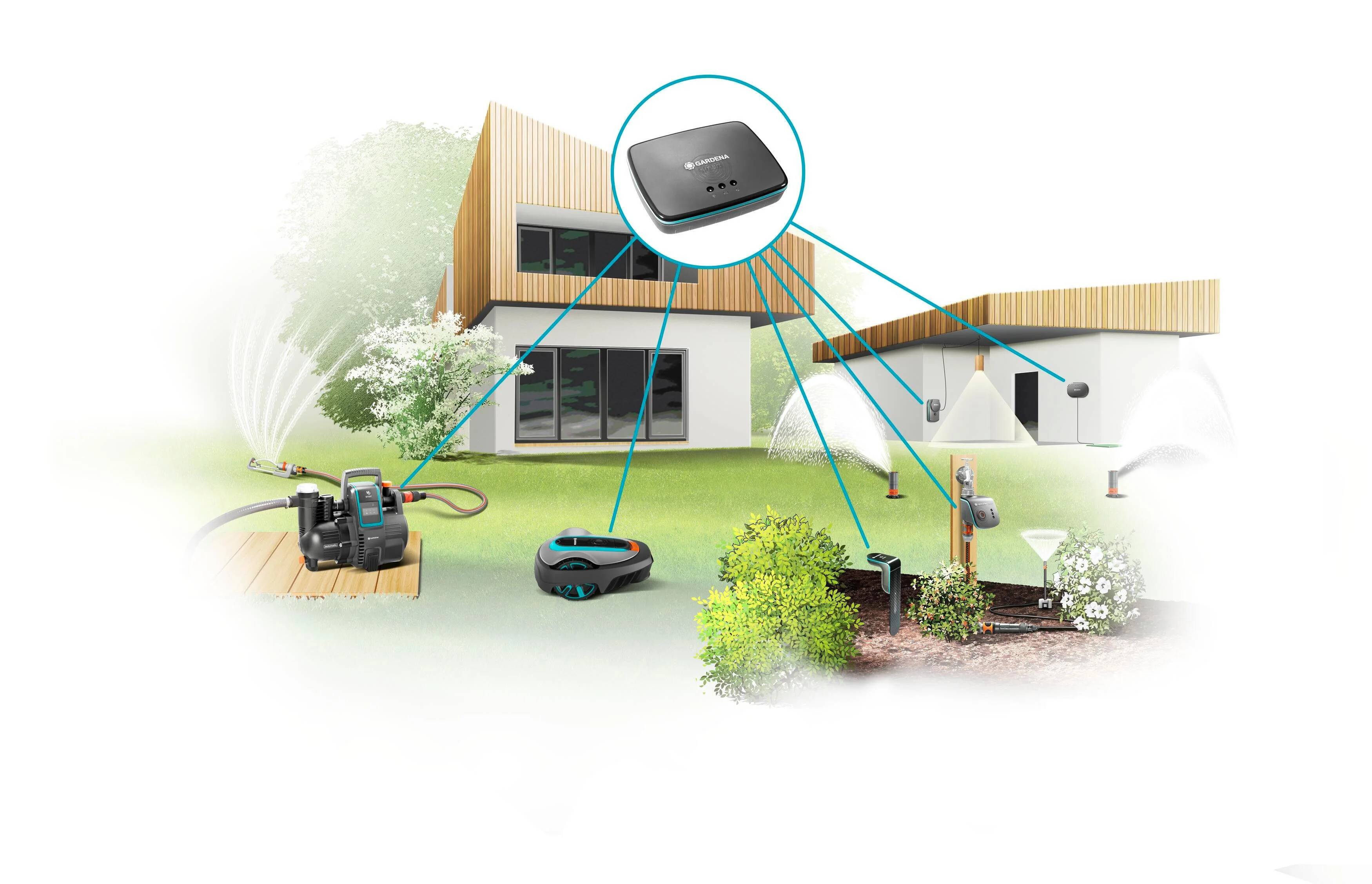 Gardena - Sonde d'humidité connectée à piles smart sensor - Gardena - Image 2