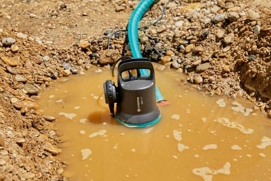 Gardena - Pompe d'évacuation eaux chargées 9000 l/h 300 W 0,6 bar - Gardena - Image 5
