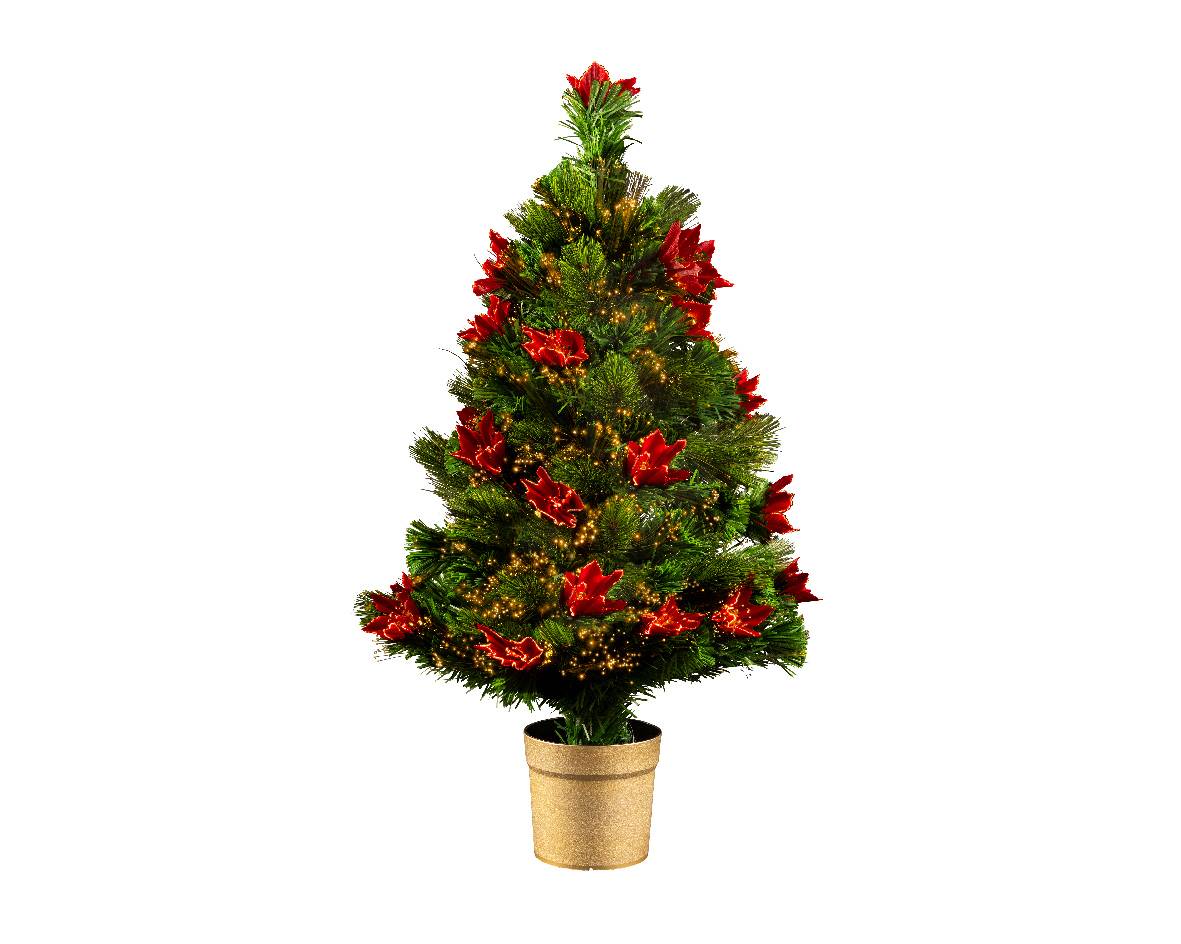 Everlands - Sapin artificiel Mexico fibre optique L.45 x l.45 x H.90 cm - Image 2