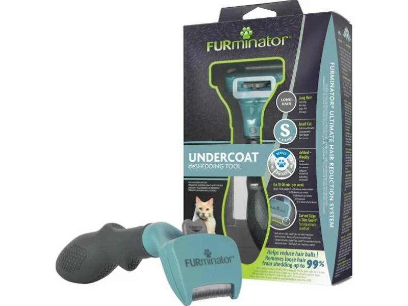 Furminator - Brosse Chat S Poils Longs - FURMINATOR