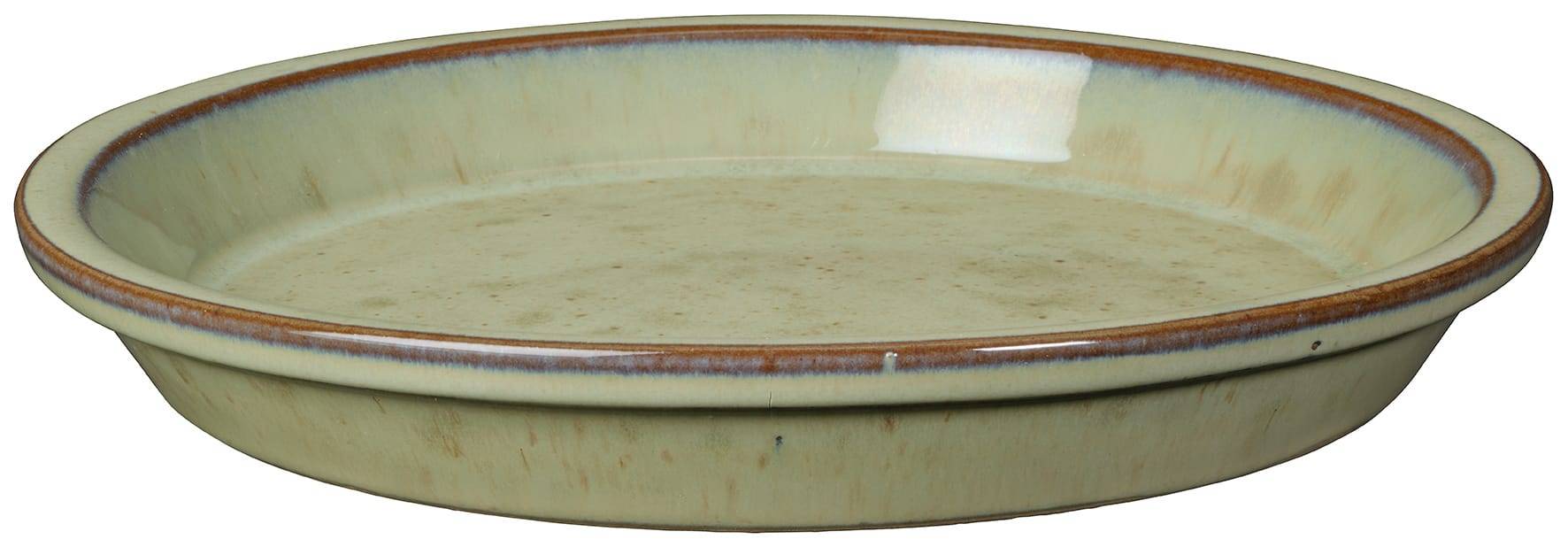 Ecloz - Ecloz - Soucoupe émaillée Malaga couleurs assorties - Ø.32cm