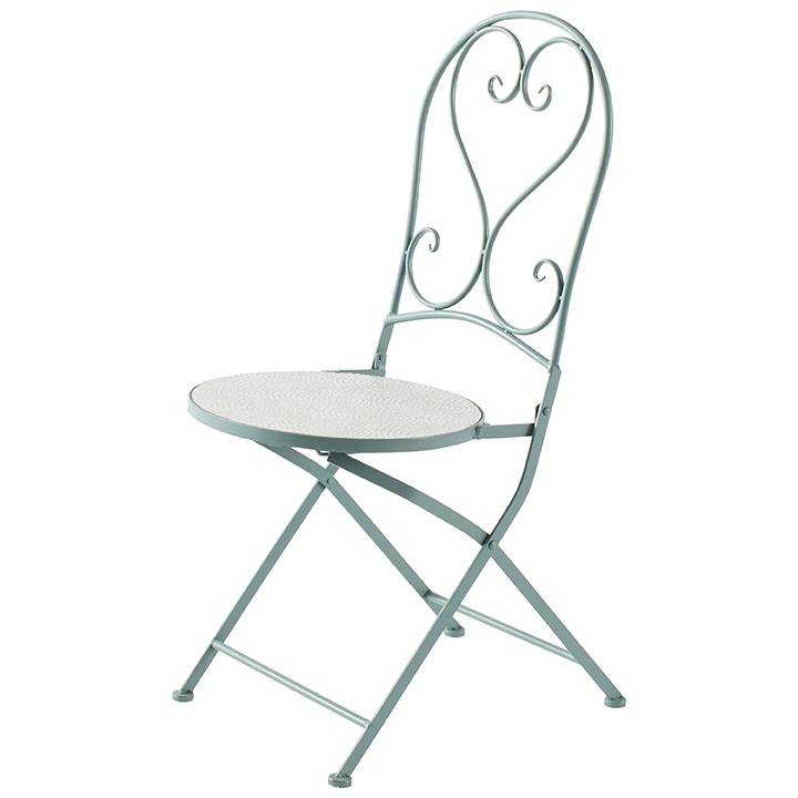 Kaemingk - Chaise de bistrot fer Vert Eze - ECLOZ - Image 1