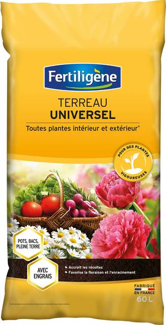 Fertiligène - TERREAU UNIVERSEL 60 L