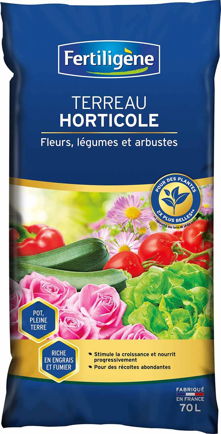 Fertiligène - Terreau horticole 70L - Fertiligène