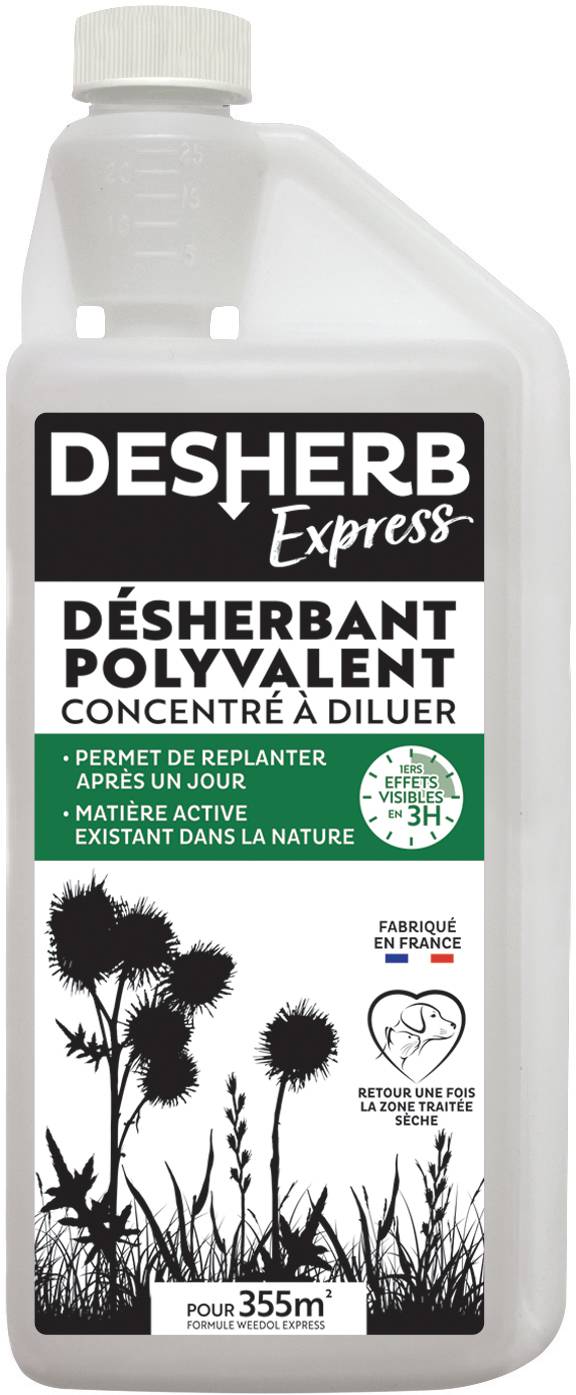 No name - Désherbant concentré Desherb'Express 800 ml - Image 1