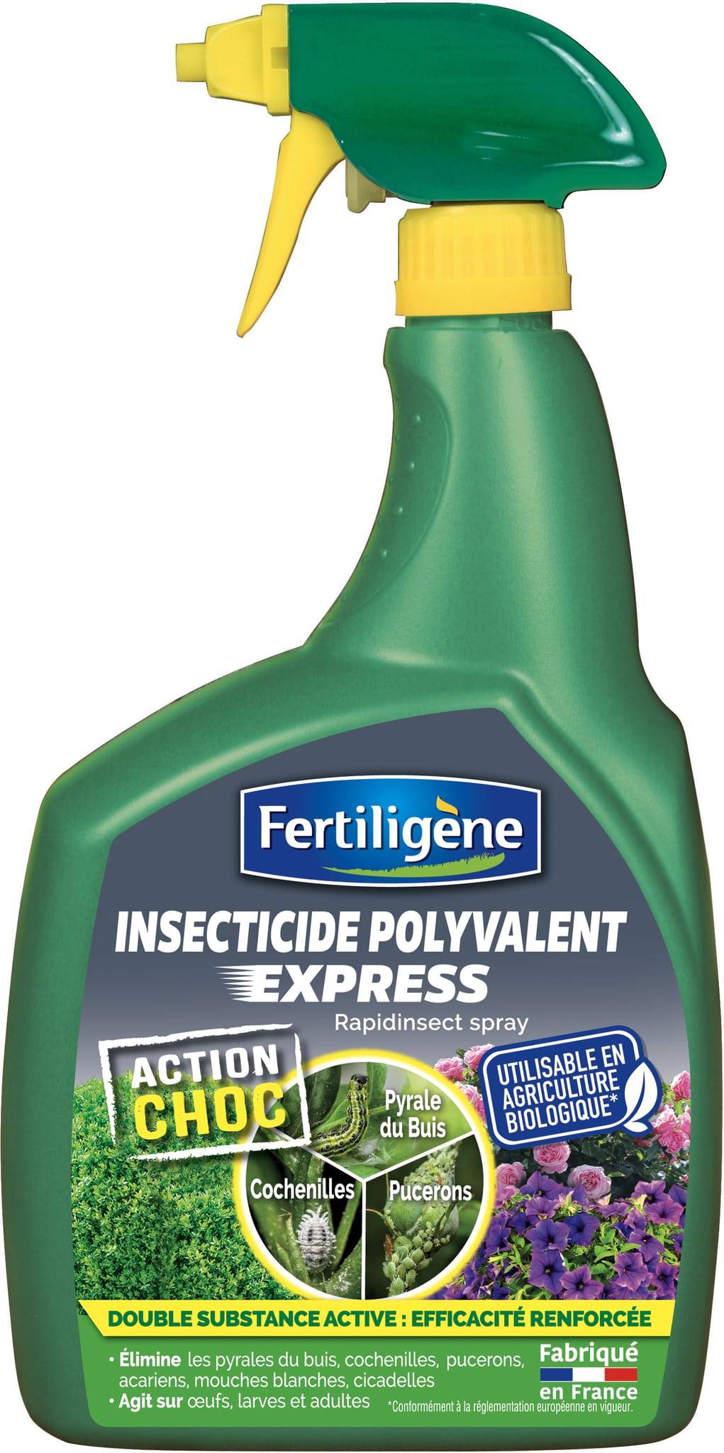 Fertiligène - Insecticide Polyvalent Express Prêt à l'emploi 750 ml - FERTILIGENE - Image 1