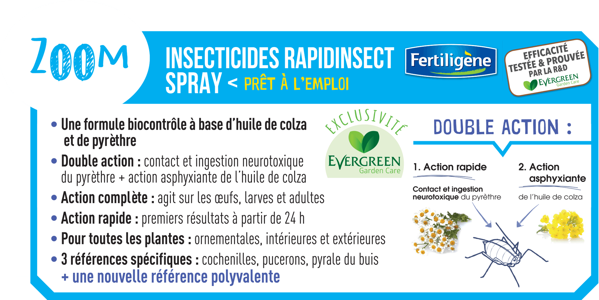 Fertiligène - Insecticide Polyvalent Express Prêt à l'emploi 750 ml - FERTILIGENE - Image 3