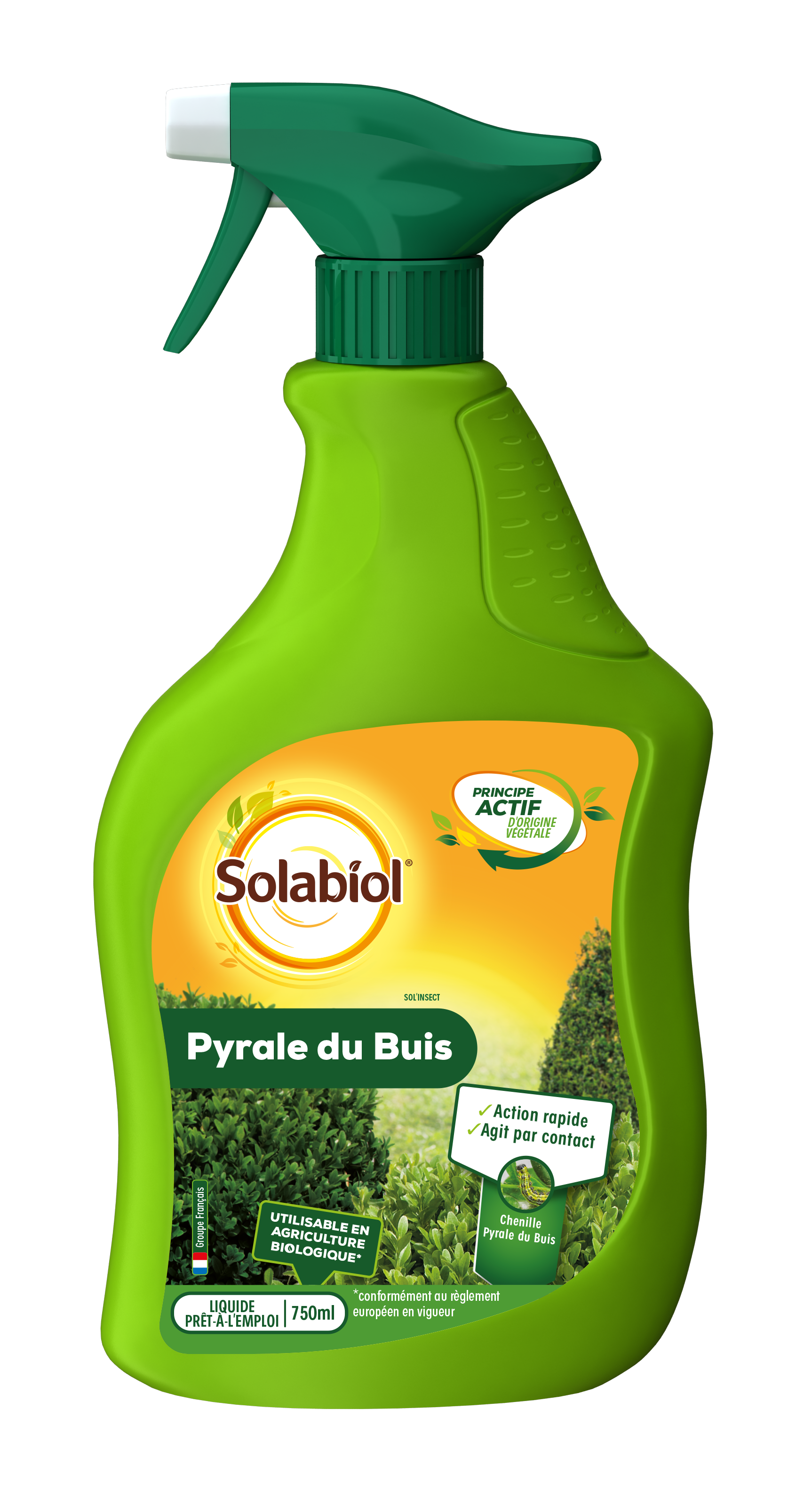 Solabiol - PYRALE DU BUIS 750 ML SOL