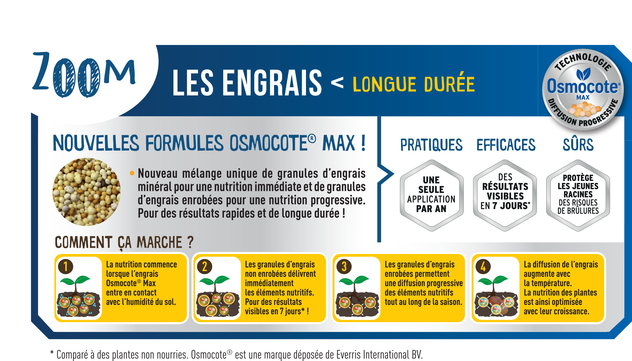 Fertiligène - Dés d'engrais longue durée  Plantes vertes et fleuries 25 dés - Image 2