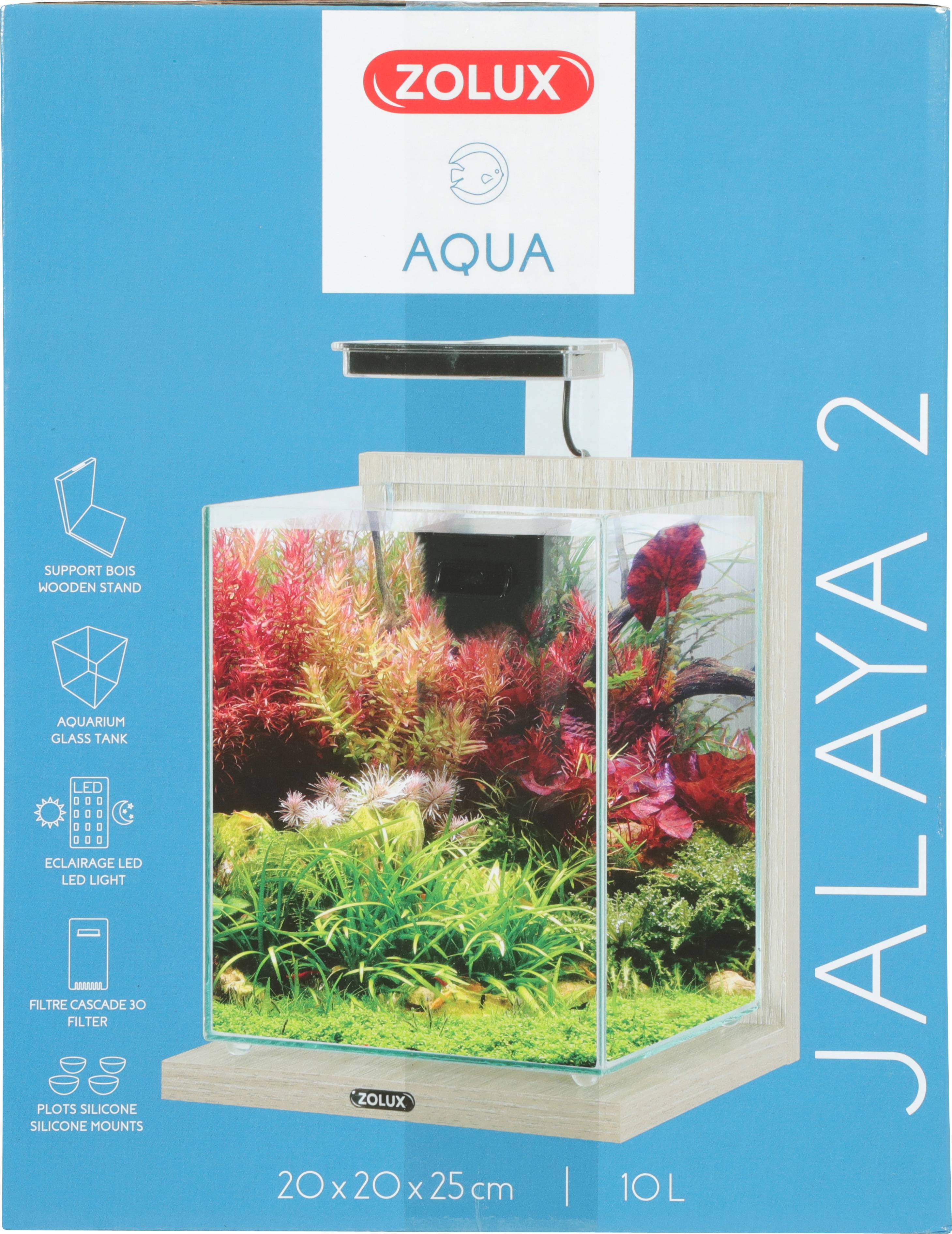 Zolux - Aquarium modèle Zebrano bois LED 30 170L/H - ZOLUX - Image 1