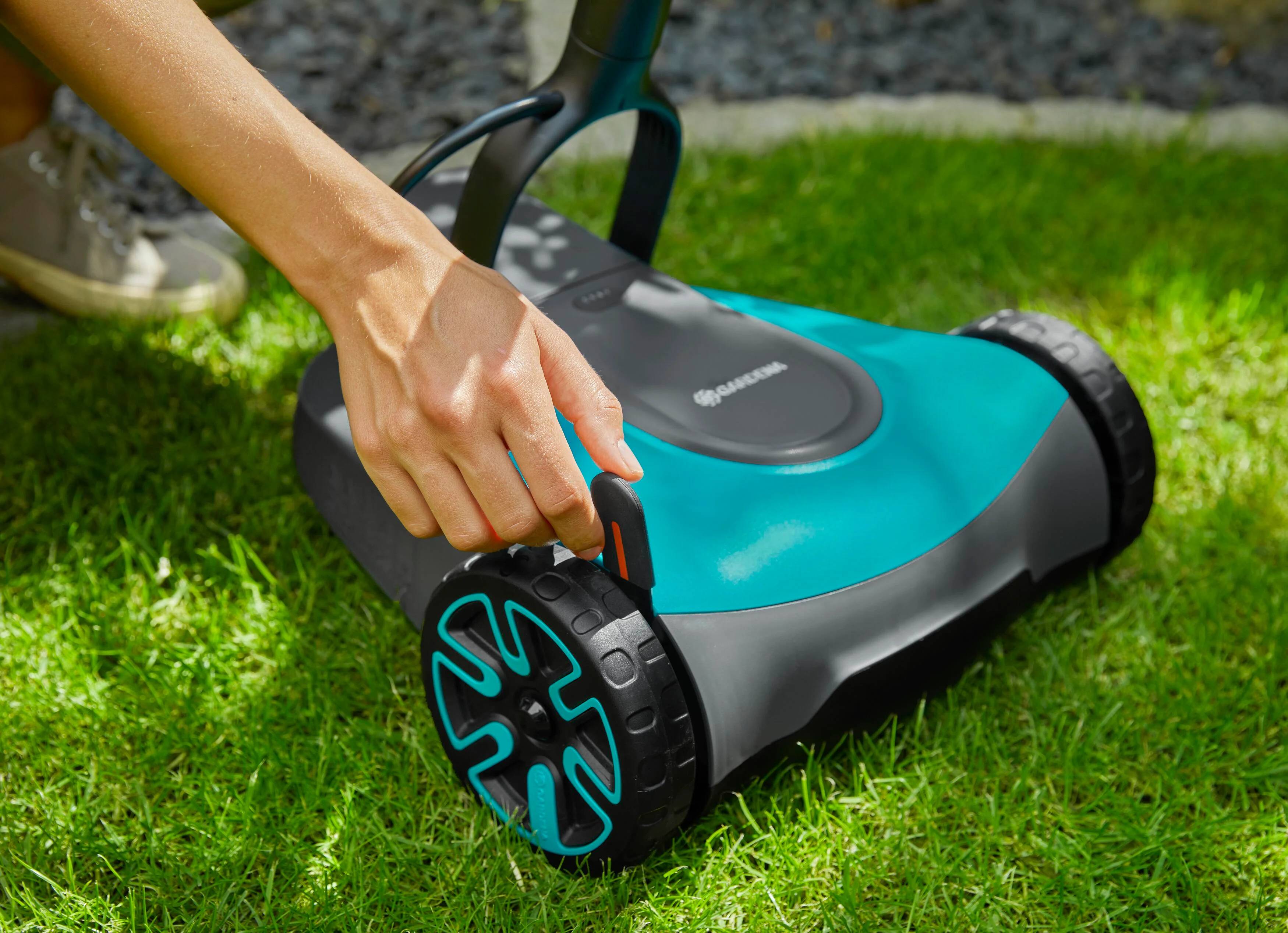 Gardena - Tondeuse Batterie Li-ion Vert Largeur 22 cm - GARDENA - Image 16