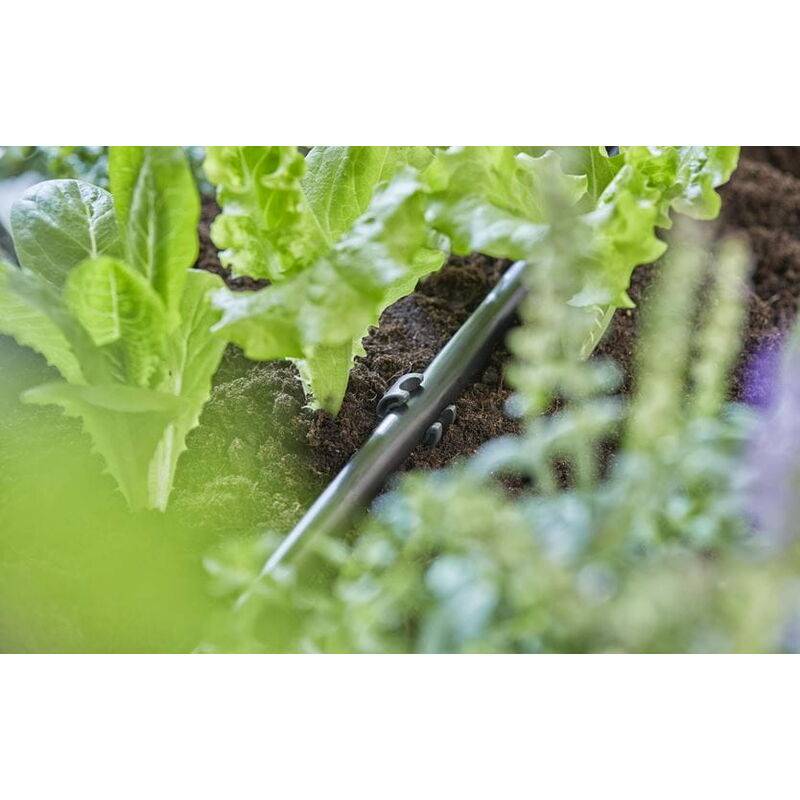 Gardena - Support de tuyau Ø intérieur 13 mm Micro-Drip-System Plastique Noir 20 pièces - Gardena - Image 4