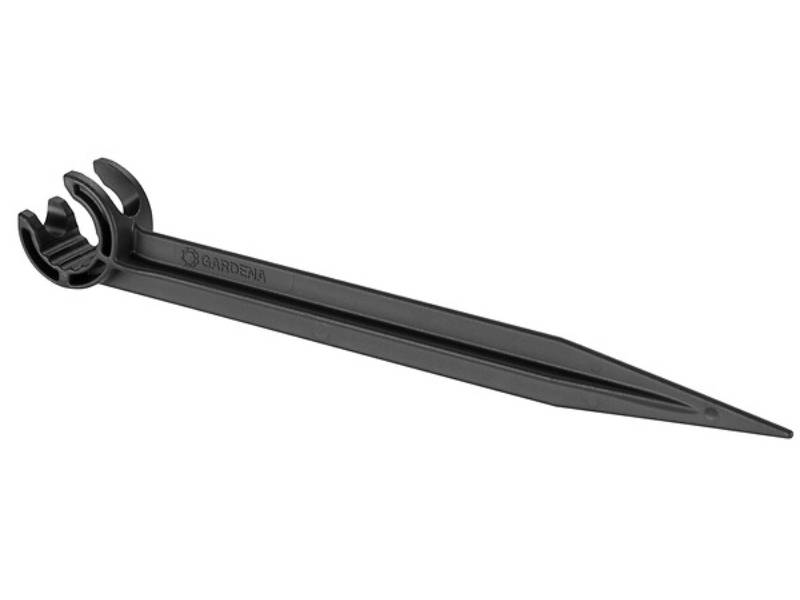 Gardena - Support de tuyau Ø intérieur 13 mm Micro-Drip-System Plastique Noir 20 pièces - Gardena - Image 5