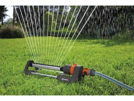 Gardena - Arroseur oscillant Aqua M PVC résistant UV et gel 110-250m² H.8-18 m - Gardena - Image 11